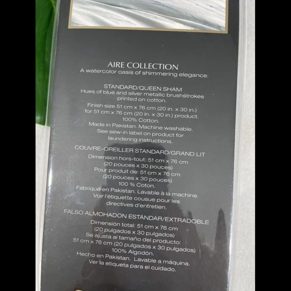 NIB Donna Karan‎ Collection [ 1 ] Standard / Queen Aire Pillow Sham